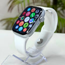 Smartwatch S10 Watch X Serie 10 Microwear 2025 Amoled Caixa Prateado Pulseira Branco Bisel Prateado