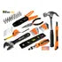 Jogo De Ferramentas 169 Peças Com Maleta E Furadeira Parafusadeira Sem Fio A Bateria